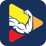 fitness in action android application logo